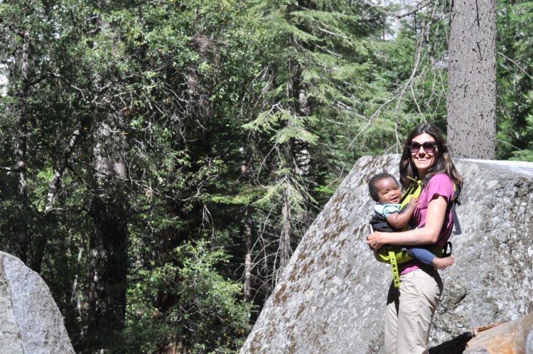 Heading to the waterfall